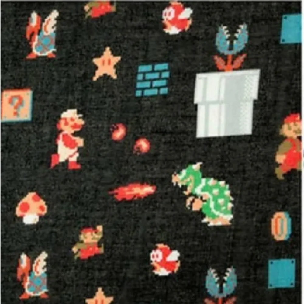 Rare Loot Crate Exclusive 8 Bit Super Mario Brothers Infinity
Scarf Wrap - Picture 3 of 4